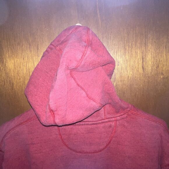 Under Armour Project Rock Red Hoodie Sweatshirt Blood Sweat Men's S Small - Picture 6 of 9
